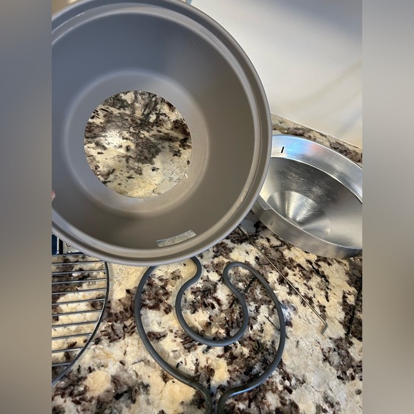 Rival Indoor Croch Grill Gray Electric camping Camp Outdoor Camper - Picture 4 of 10